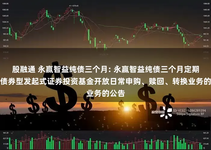 股融通 永赢智益纯债三个月: 永赢智益纯债三个月定期开放债券型发起式证券投资基金开放日常申购、赎回、转换业务的公告