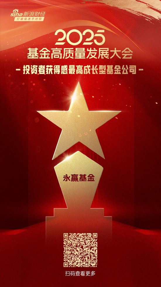 御龙优配 2025公募基金荣誉榜：永赢基金获得2025投资者获得感最高成长型基金公司荣誉