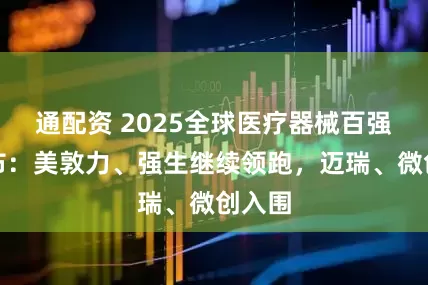 通配资 2025全球医疗器械百强榜公布：美敦力、强生继续领跑，迈瑞、微创入围